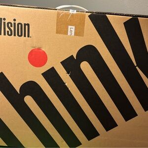 Lenovo ThinkVision P24h-2L Box with Black and White Label